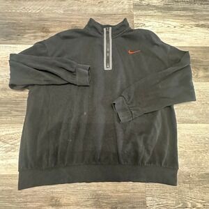 Nike Sportswear‎ Icon Clash Checkered Swoosh Womens L Fleece 1/4 Zip Sweatshirt